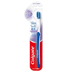 高露潔纖柔牙刷-雙效潔淨