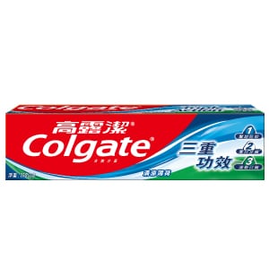 高露潔三重功效牙膏