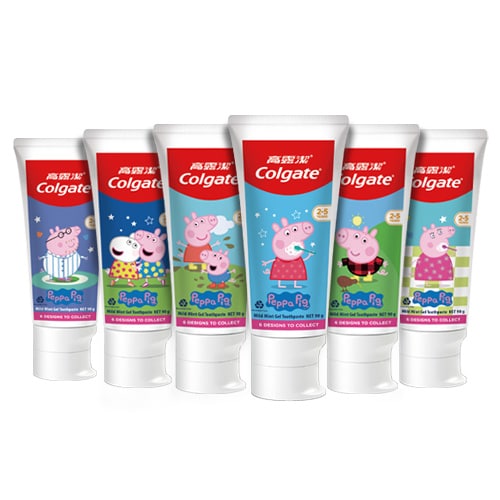 高露潔含氟健齒凝露兒童牙膏90g