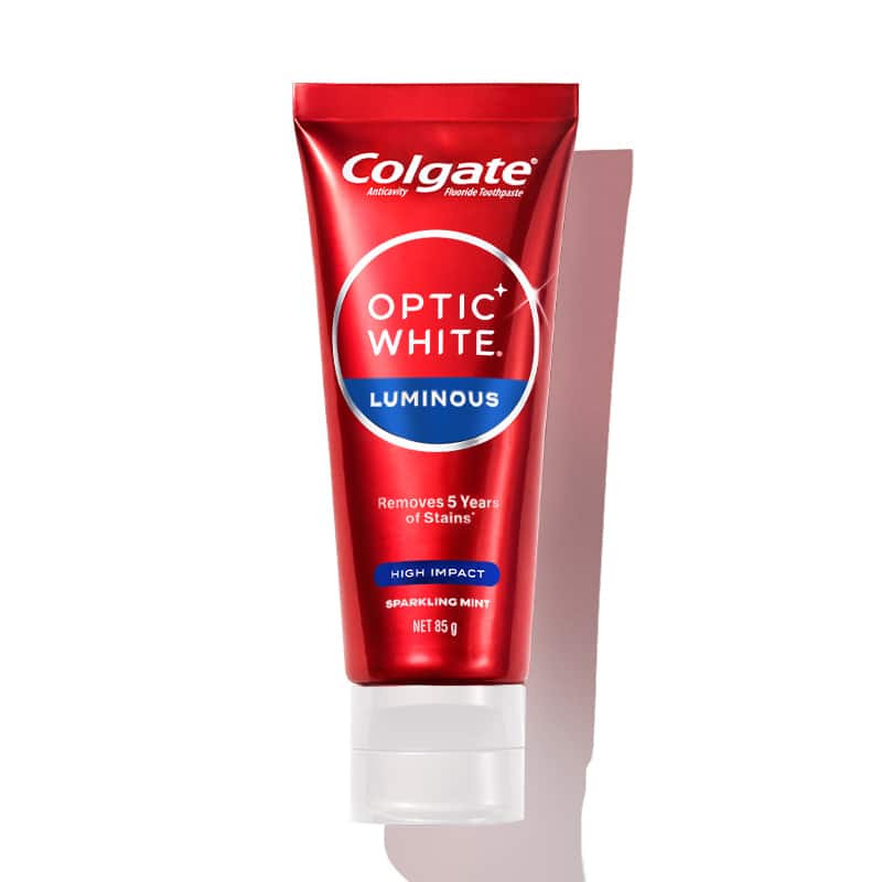高露潔OPTIC WHITE光感．白  Luminous高效煥白牙膏