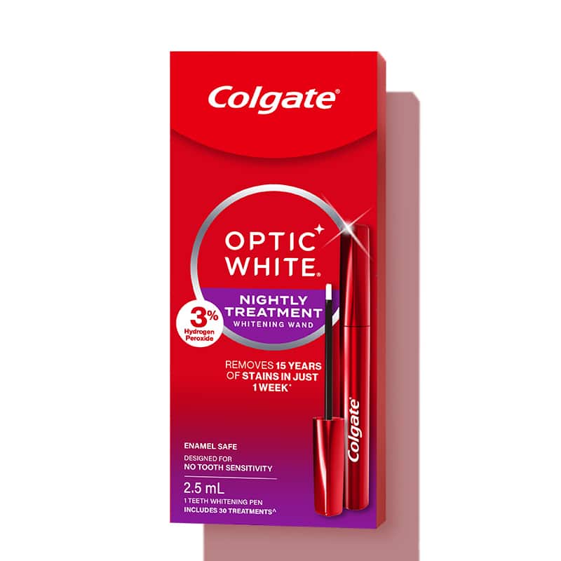 高露潔OPTIC WHITE光感．白夜間牙齒美白修護精華液